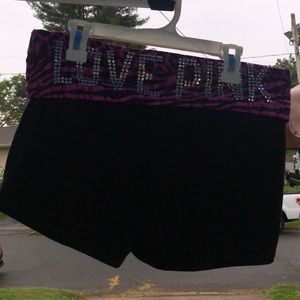 Victoria secret pink yoga shorts